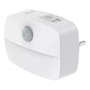 Veilleuse LED ANSMANN NL30 AC 1,5W avec capteur crépusculaire, blanc