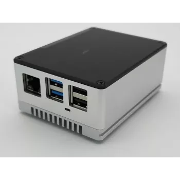Boîtier aluminium ALLNET Rock Pi ecoPI PRO LP argent (RockPi_GH_PROLP_SV)