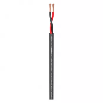 Câble d'enceinte Meridian Mobile SP215 Sommer Cable 2 x 1,5 mm² PVC noir (au mètre)