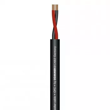 Câble d'enceinte Meridian Mobile SP225 Sommer Cable 425-0051 2x2,5 mm² PVC noir 7,0 mm