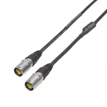 Câble réseau Sommer Cable SC-Mercator CAT.7 PUR, 8 x 0,14 mm², RJ45 vers RJ45, NEUTRIK, noir, 3 m (P7NE-0300-SW)