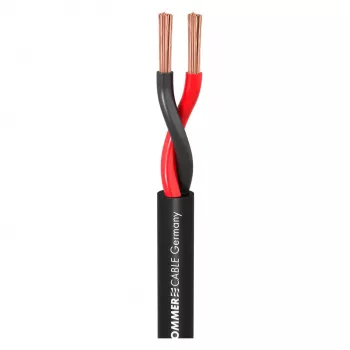 Câble haut-parleur Sommer Cable 440-0051 Meridian Mobile SP240 2 x 4,0 mm², noir, au mètre