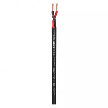 Câble haut-parleur Sommer Cable 440-0051 Meridian Mobile SP240 2 x 4,0 mm², noir, au mètre