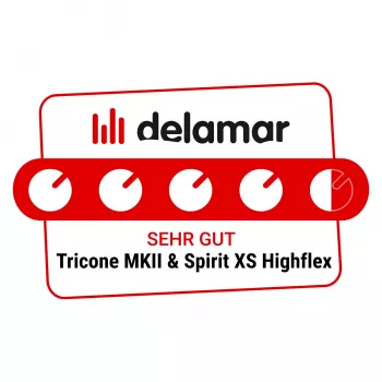 Câble d'instrument Sommer Cable Tricone MKII, 1 x 0,22 mm², fiche jack mono 6,3 mm vers fiche jack mono 6,3 mm, HICON, noir, 3 m (TRWT-0300-SW)