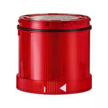 Élément lumineux de signalisation WERMA KombiSIGN 71 - rouge - LED - 24 V AC/DC - IP65 - 50 000 h - polycarbonate