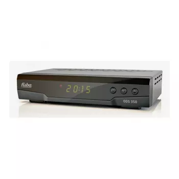 Récepteur satellite numérique FUBA ODS 350 noir DVB-S/S2 HDTV compatible PVR