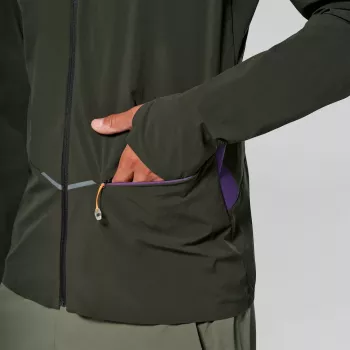 Veste softshell Salewa Pedroc Dst Light homme, Dark Olive, taille S