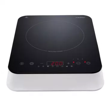 Plaque à induction MEDION LIFE MD 18490 (noir/blanc, 2000 watts)