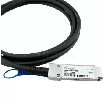 BLUELAN BlueOptics Infortrend 9624CM200CAB1-0030 Câble Direct Attach QSFP56, 200GBASE-CR4, Ethernet, 30AWG, 2 mètres