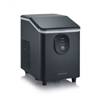 SEVERIN EZ 7415 machine à glaçons, 12 kg/24h, réservoir 2,1 L, acier inoxydable/noir