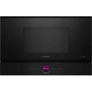 Micro-ondes encastrable Bosch BFR9221B1, 21 L, 900 W, inox, Série 8