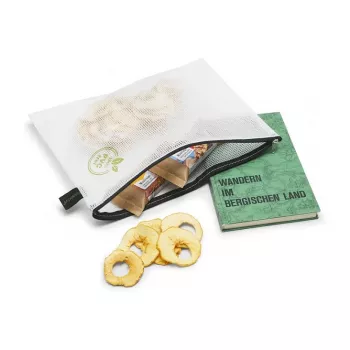 Pochette à fermeture éclair pour documents FolderSys B5 transparente