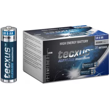 TECXUS Piles Mignon AA Standard Alcalines LR6 1,5V