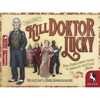 PEGASUS Kill Doktor Lucky Board Game