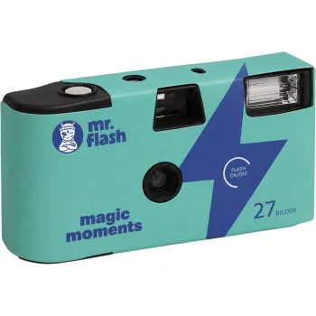 Appareil photo jetable Mr. Flash Magic Moments 35mm 27 poses flash intégré