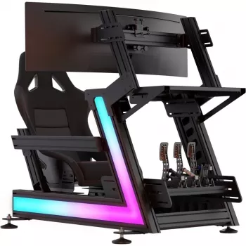 TrackTime Series One ensemble d'éclairage LED - kit de bande LED RGB pour cockpits de sim racing
