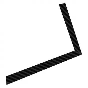 Housse de protection en fibre de carbone TrackTime Series One Cover Carbon pour wheelbase Series One Rigs
