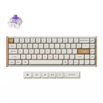 Keychron K6H-Q1 65% Magnetic blanc