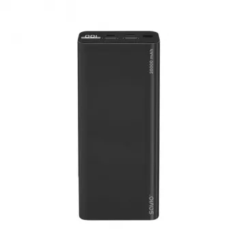 Batterie externe SAVIO BA-05 20000 mAh noire