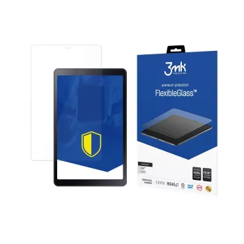 Protection d'écran 3MK PROTECTION FlexibleGlass pour Samsung Galaxy Tab A 10.5 (SM-T590) - verre/film hybride 0,3 mm, dureté 7H, sans bulles, anti-traces de doigts