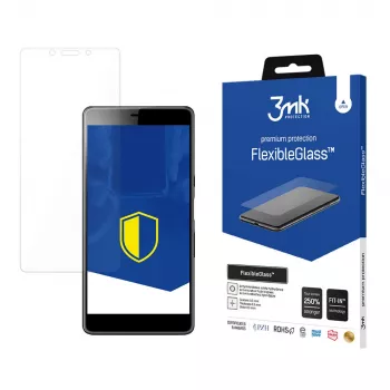 Protection d'écran en verre hybride universelle 3MK FlexibleGlass pour Sony Xperia L3