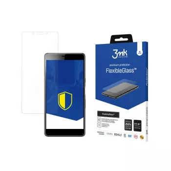 Protection d'écran en verre hybride universelle 3MK FlexibleGlass pour Sony Xperia L3