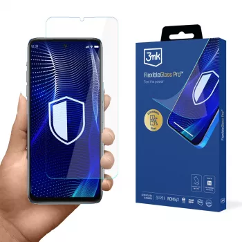 3MK PROTECTION FlexibleGlass Pro protection d'écran en verre hybride pour Infinix Hot 20