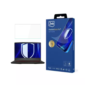 3MK PROTECTION Film de protection d'écran en verre hybride pour MSI Bravo 15 15,6 pouces (FlexibleGlass Pro)