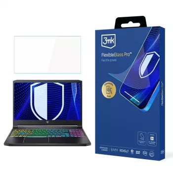 Protection d'écran FlexibleGlass Pro 3MK PROTECTION pour Acer Predator Triton 300 jusqu'à 17 pouces