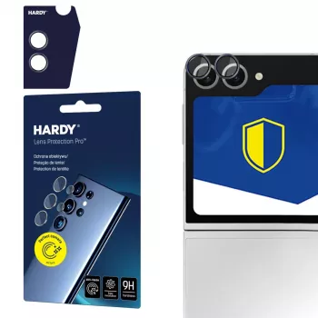 Protection d'objectif HARDY Lens Protection Pro 3MK PROTECTION pour Samsung Galaxy Z Flip 6, noire