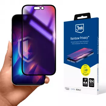 3MK Rainbow protection d'écran de confidentialité pour Apple iPhone 15 Plus