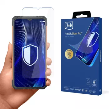 3MK PROTECTION Cubot KingKong Ace 3 - Protection d'écran en verre hybride 3mk FlexibleGlass Pro