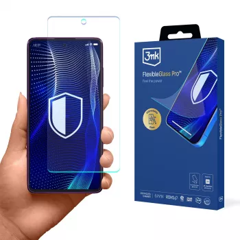 3MK PROTECTION HMD Crest Max - Protection d'écran en verre hybride 3mk FlexibleGlass Pro