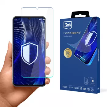 3MK PROTECTION Realme C65s - Film de protection d'écran en verre hybride 3mk FlexibleGlass Pro