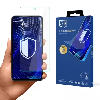 3MK PROTECTION Kruger&Matz Live 10s - Film de protection d'écran en verre hybride 3mk FlexibleGlass Pro