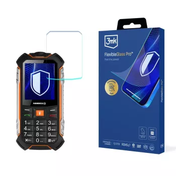 MyPhone Hammer Boost - Film de protection d'écran en verre hybride 3mk FlexibleGlass Pro
