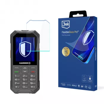 myPhone Hammer 6 - Film de protection d'écran en verre hybride 3mk FlexibleGlass Pro