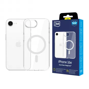 Apple iPhone 16E 3mk EverClear MagCase coque arrière transparente