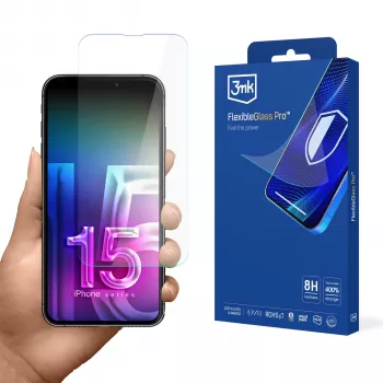 3MK FlexibleGlass Pro protection d'écran pour Apple iPhone 15