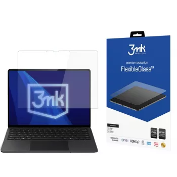 Protection d'écran 3MK PROTECTION FlexibleGlass pour Microsoft Surface Laptop Copilot+ 13 - jusqu'à 15 pouces
