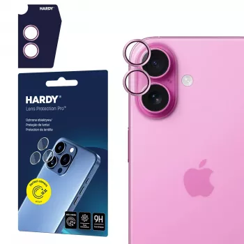 Protection d'objectif 3MK Apple iPhone 17 HARDY Lens Protection Pro violet clair