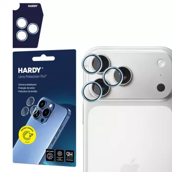 Protection d'objectif 3MK HARDY Lens Protection Pro pour Apple iPhone 17 Pro / 17 Pro Max Ocean Blue