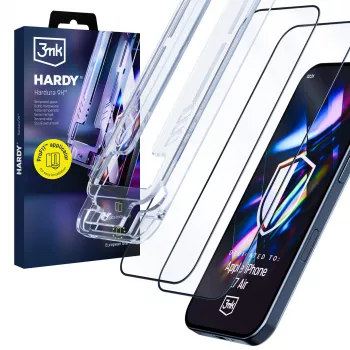 3MK PROTECTION Apple iPhone Air - 3mk Hardy Hardura 9H protection d'écran