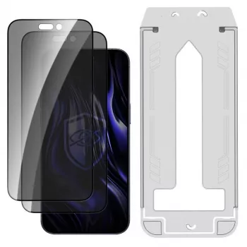 3MK PROTECTION Apple iPhone 16 Pro Max - Protection d'écran confidentialité 3mk Hardy Privzone 9H