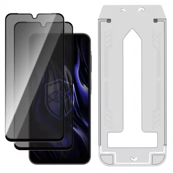 3MK PROTECTION Samsung Galaxy A26 5G - Protection d'écran confidentialité en verre trempé 3mk Hardy Privzone 9H