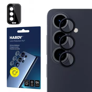 Protection d'objectif 3mk Hardy Lens Protection Pro noire pour Samsung Galaxy S26