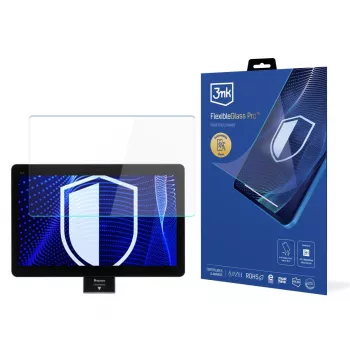 3MK PROTECTION Newland NQuire 1500 Mobula II FlexibleGlass Pro protection d'écran (10,1 pouces, verre hybride, 7H, 0,3 mm, oléophobe, anti-empreintes, anti-rayures, anti-éclats, bords arrondis, installation à sec, sans bulles, 1 pack)