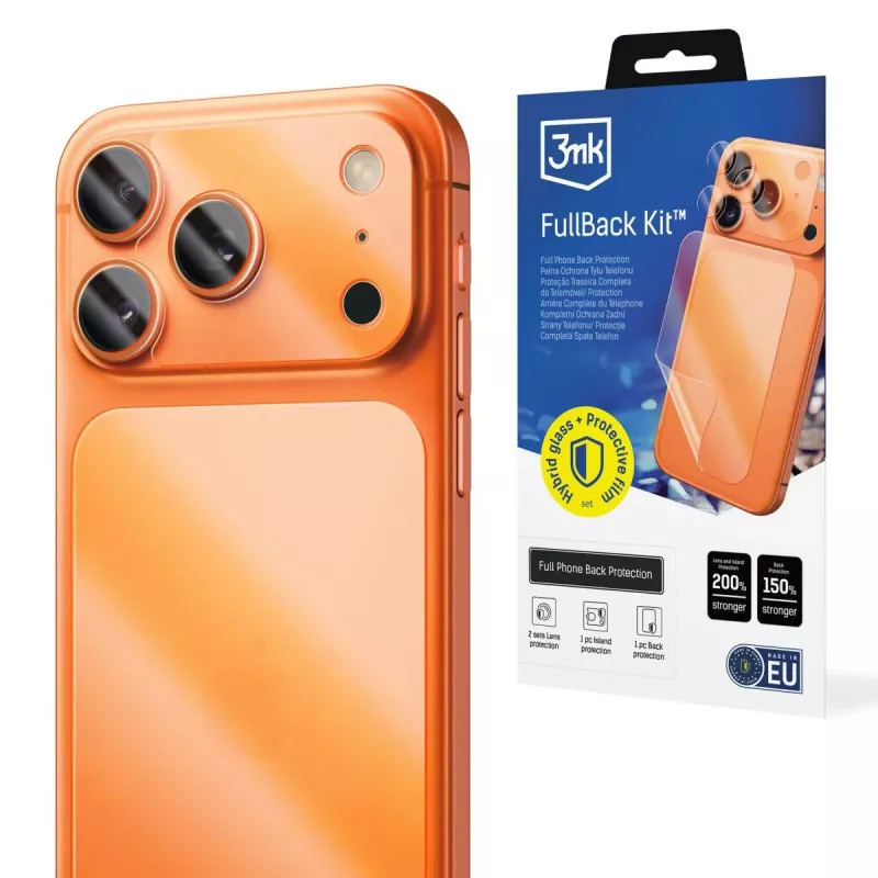 Kit FullBack 3mk pour Apple iPhone 17 Pro Max