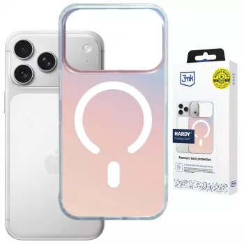 3MK PROTECTION Apple iPhone 17 Pro Max - Coque 3mk Hardy PrisMag noire