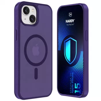3MK PROTECTION Apple iPhone 15 Hardy Hazy MagCase violet